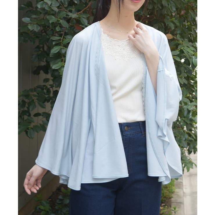 サックス | バックレースＵＶポンチョ | axes femme