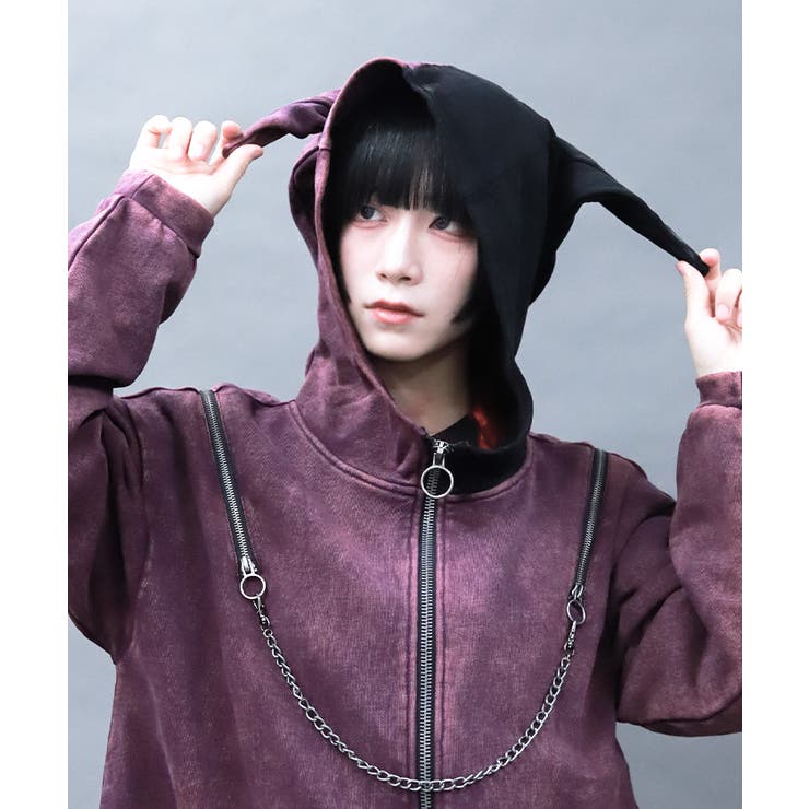 ピエロフードパーカー | axes femme | 詳細画像12 