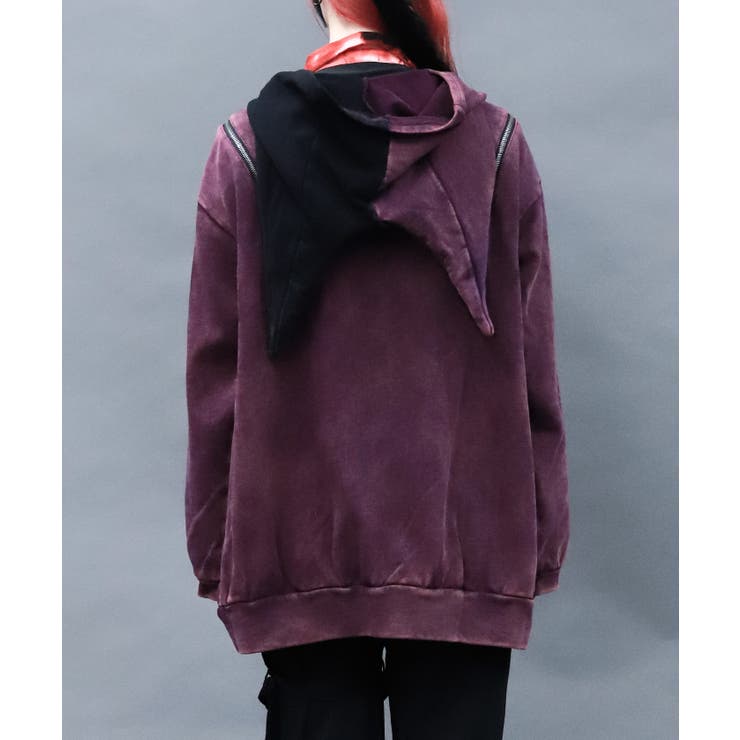 ピエロフードパーカー | axes femme | 詳細画像3 