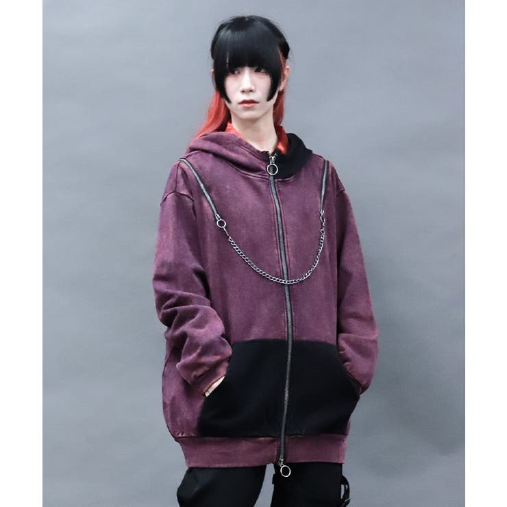 ピエロフードパーカー | axes femme | 詳細画像4 