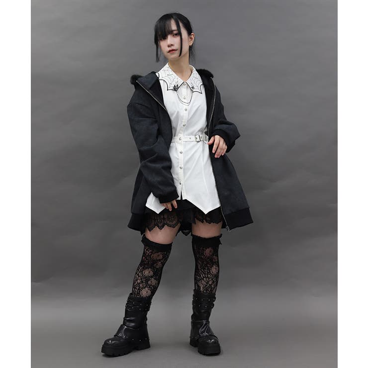 オオカミフードパーカー | axes femme | 詳細画像11 
