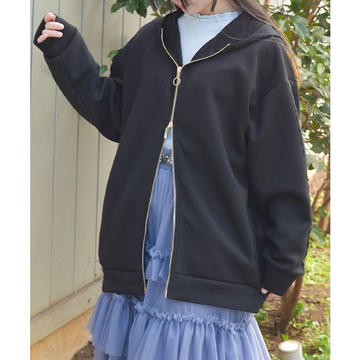 黒 | ＵＶカットロングパーカー | axes femme