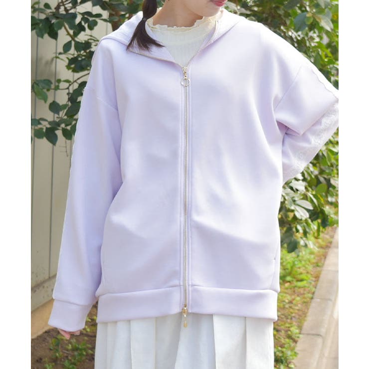 ラベンダー | ＵＶカットロングパーカー | axes femme