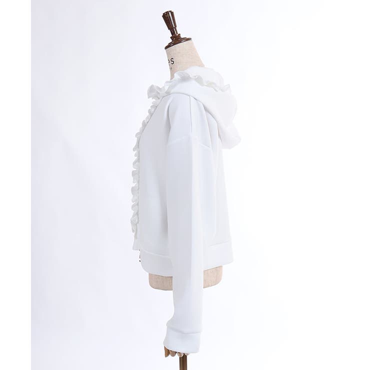 フリルショートパーカー | axes femme | 詳細画像21 