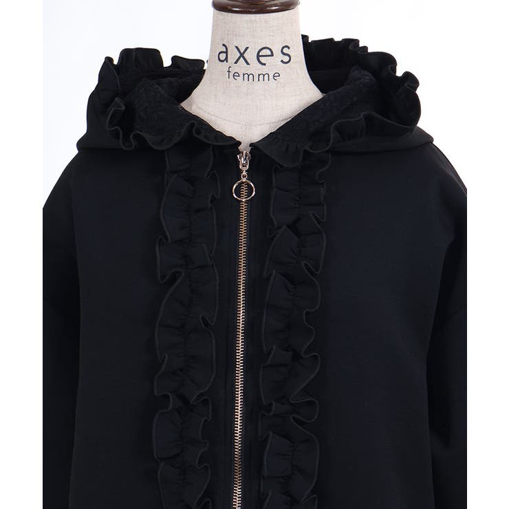 フリルショートパーカー | axes femme | 詳細画像31 