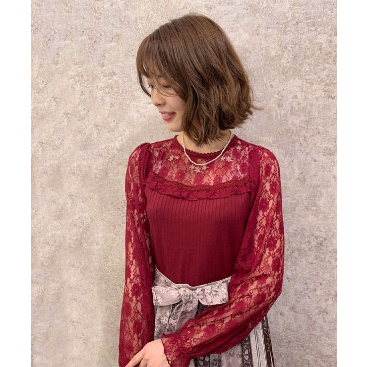 ビスチェ切替刺繍インナー[品番：IGAW0000360]｜axes femme（アクシーズファム ）のレディースファッション通販｜SHOPLIST（ショップリスト）