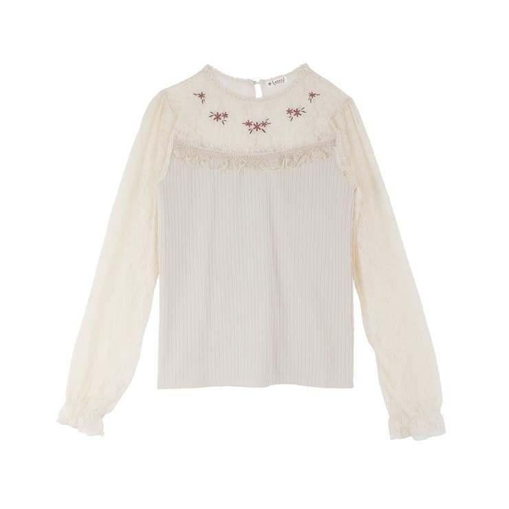 レース刺繍ビスチェ(M OFF WHITE): トップス｜PMbox P&M