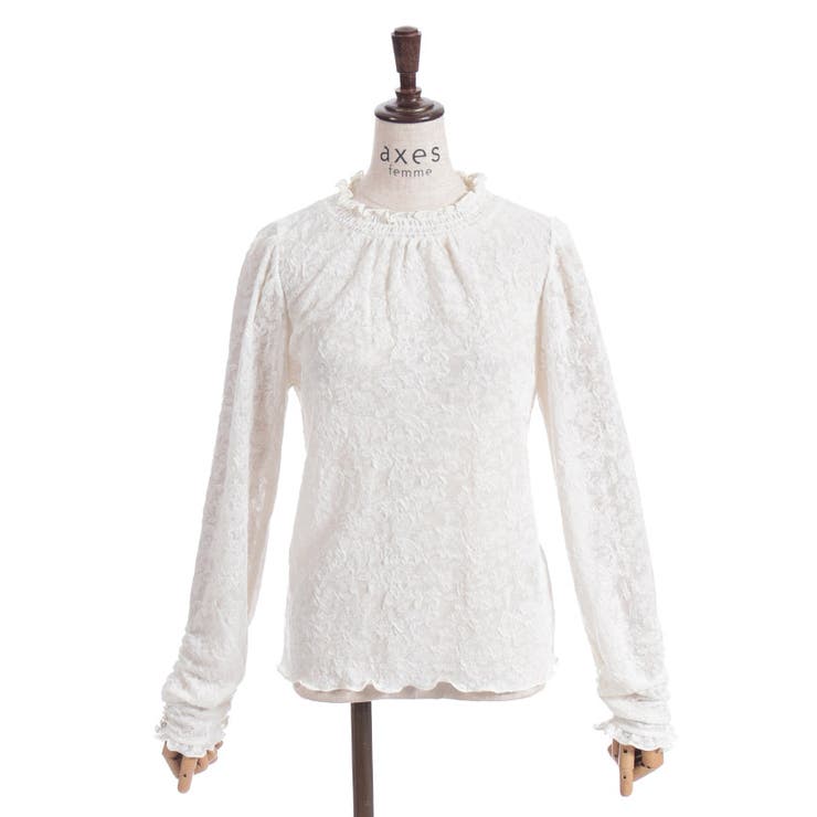 ぽこぽこジャカードインナー | axes femme | 詳細画像8 