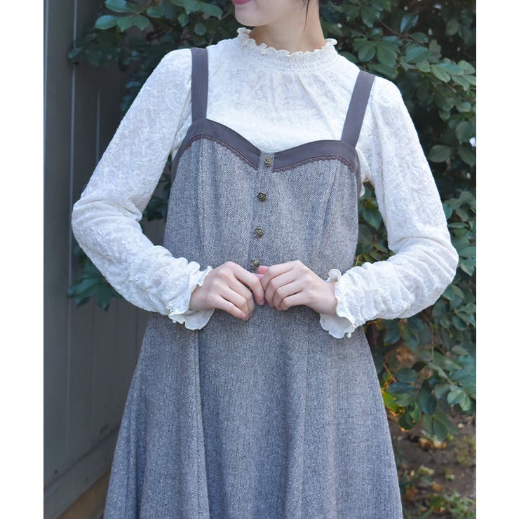 生成り | ぽこぽこジャカードインナー | axes femme