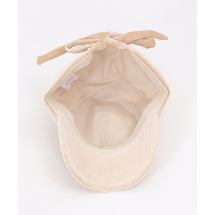 バックリボンベロアキャップ | axes femme | 詳細画像10 