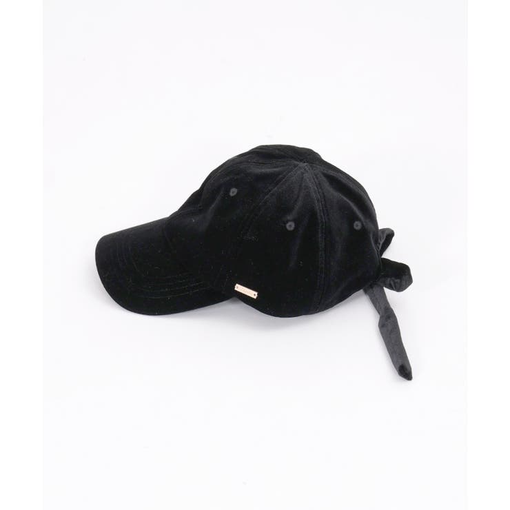 バックリボンベロアキャップ | axes femme | 詳細画像12 