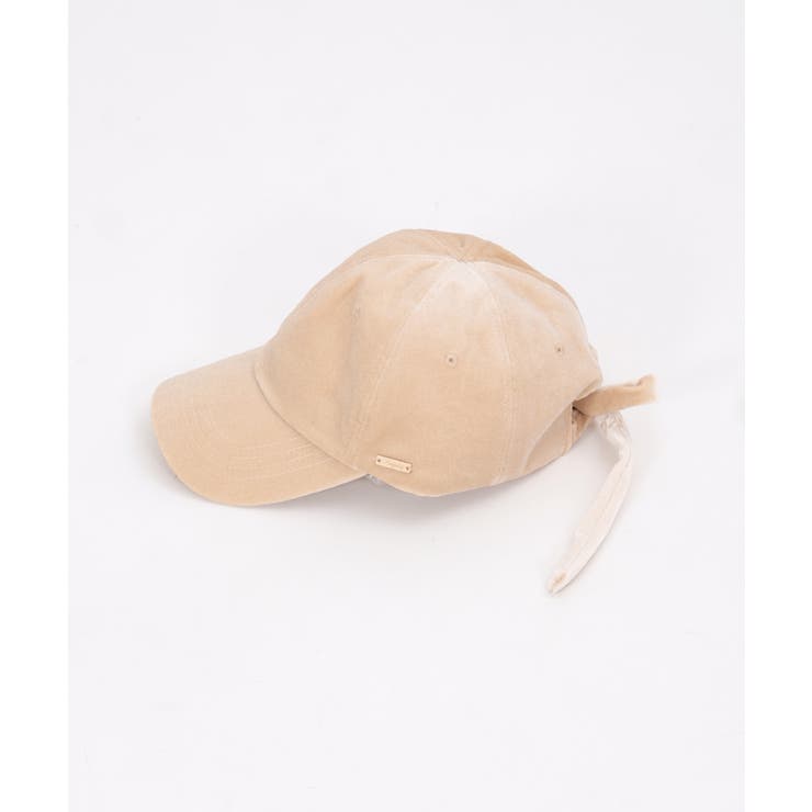 バックリボンベロアキャップ | axes femme | 詳細画像3 