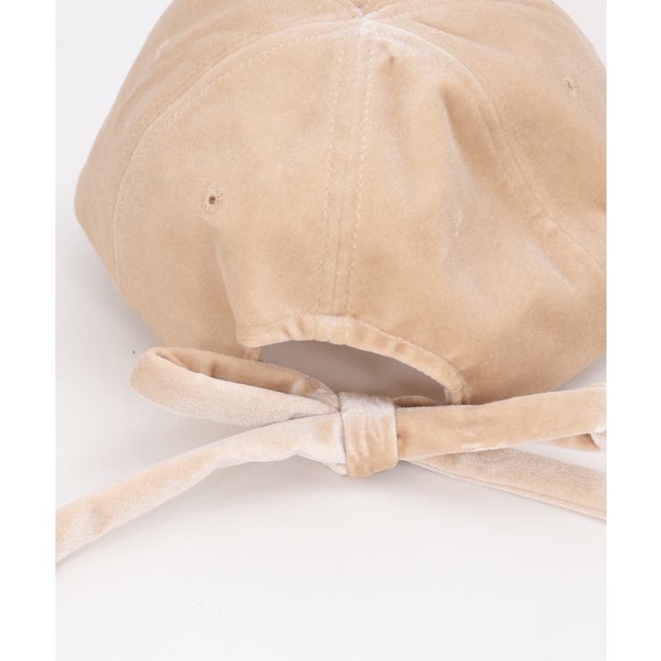 バックリボンベロアキャップ | axes femme | 詳細画像8 
