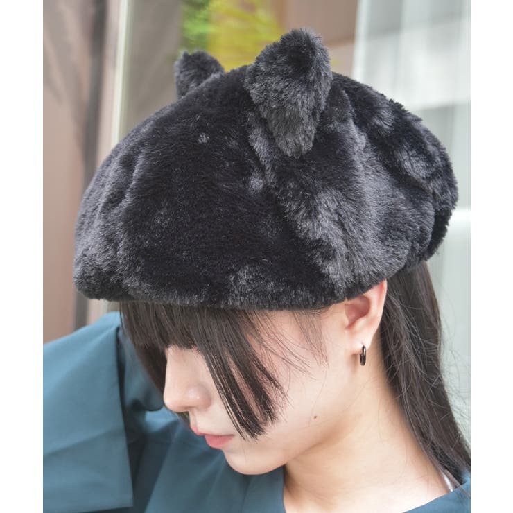 ネコ耳ファーベレー[品番：IGAW0006935]｜axes femme（アクシーズ