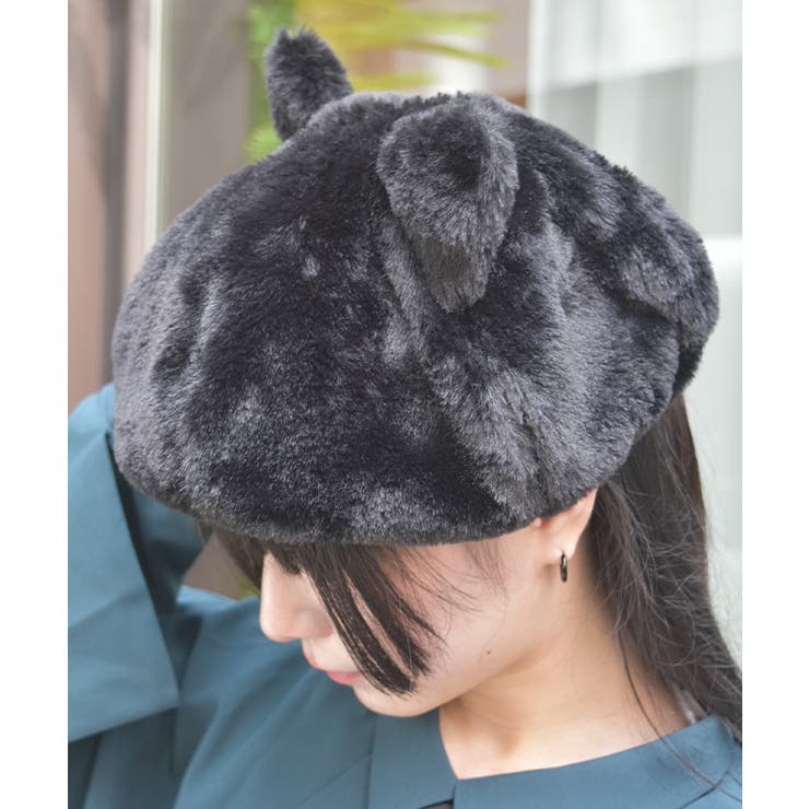 ネコ耳ファーベレー[品番：IGAW0006935]｜axes femme（アクシーズ