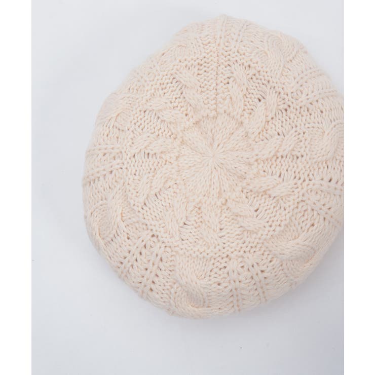 コサージュ付きニットベレー | axes femme | 詳細画像10 