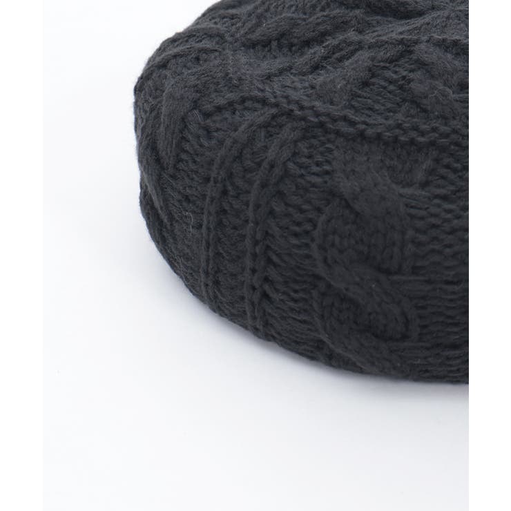 コサージュ付きニットベレー | axes femme | 詳細画像15 