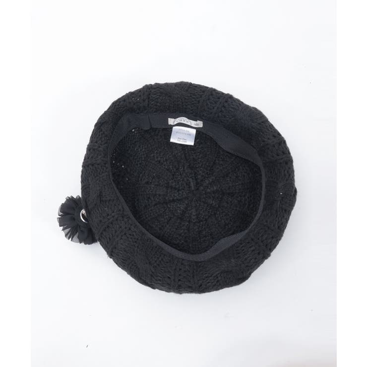 コサージュ付きニットベレー | axes femme | 詳細画像17 