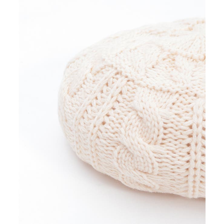 コサージュ付きニットベレー | axes femme | 詳細画像7 