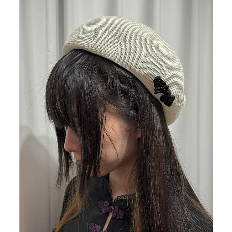 チャイナ釦サマーベレー[品番：IGAW0005151]｜axes femme