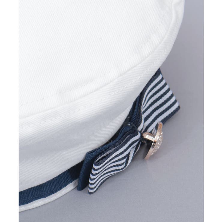 マリン風リボンデザインベレー | axes femme | 詳細画像6 