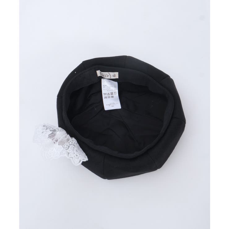 巻きバラブローチ付きベレー | axes femme | 詳細画像11 