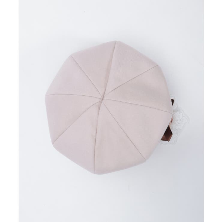 巻きバラブローチ付きベレー | axes femme | 詳細画像23 