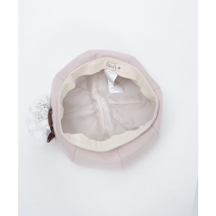 巻きバラブローチ付きベレー | axes femme | 詳細画像24 