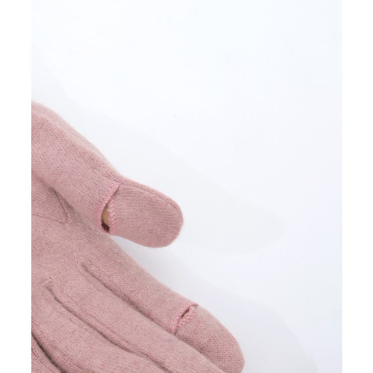 ベロアリボンレースアップ手袋 | axes femme | 詳細画像19 