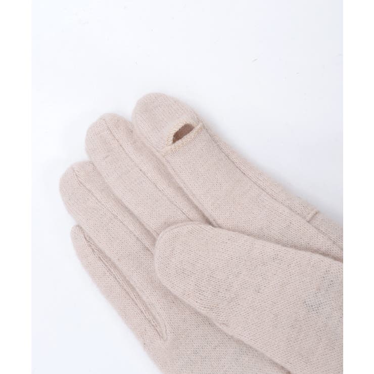 ベロアリボンレースアップ手袋 | axes femme | 詳細画像7 