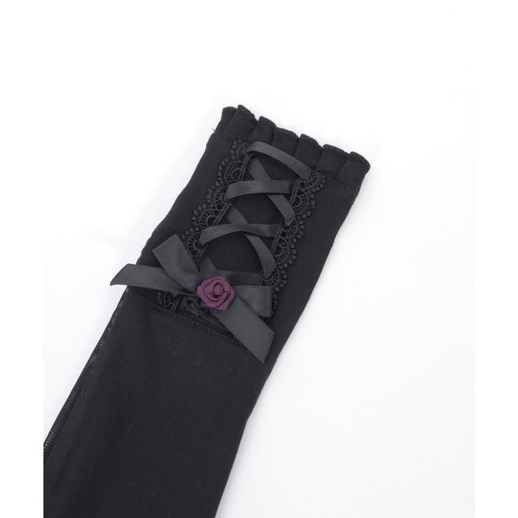 レースアップＵＶロング手袋 | axes femme | 詳細画像9 