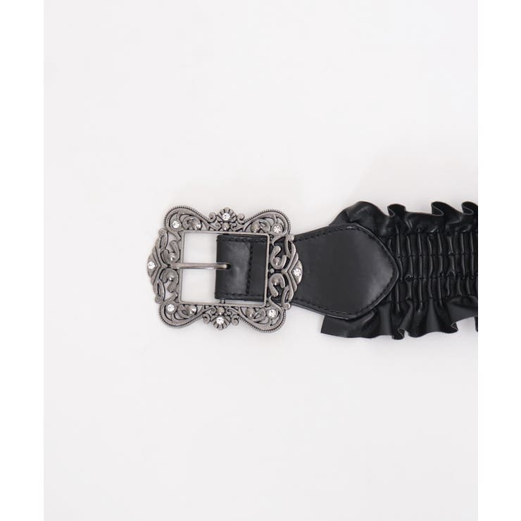 クラシカルバックルゴムベルト[品番：IGAW0005310]｜axes femme