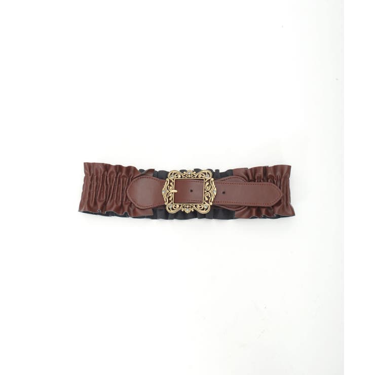 クラシカルバックルゴムベルト[品番：IGAW0005310]｜axes femme