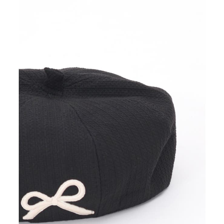 リボン刺繍ベレー | axes femme | 詳細画像14 