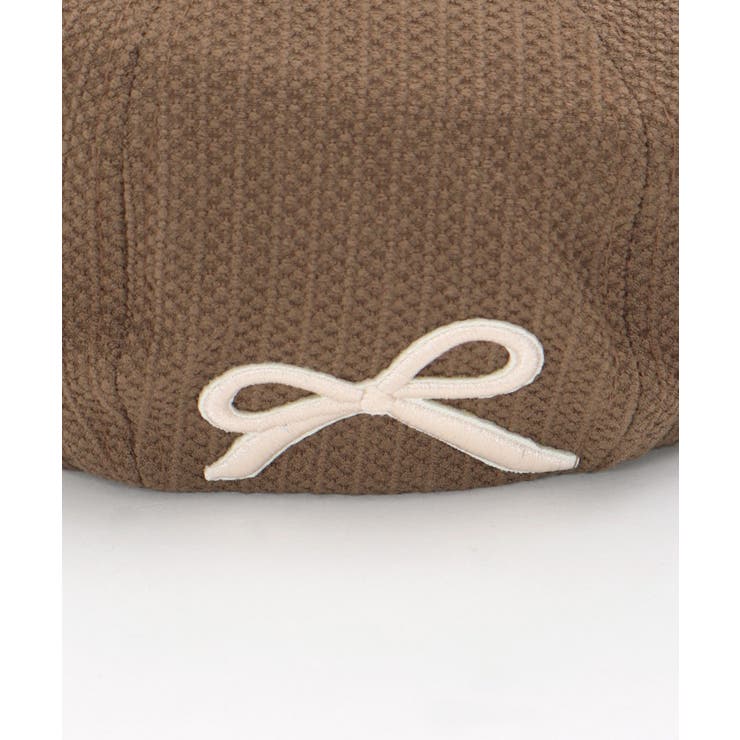 リボン刺繍ベレー | axes femme | 詳細画像7 