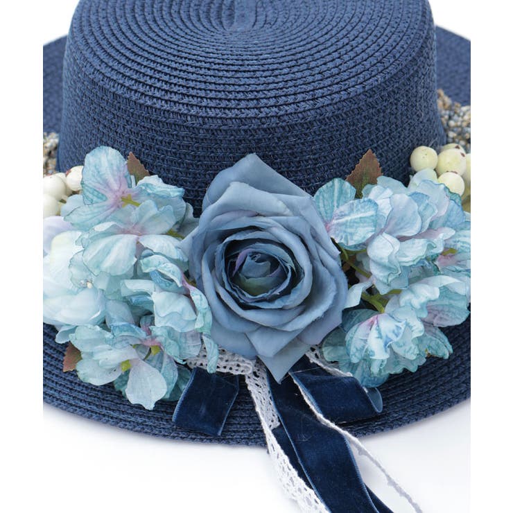 あちゃちゅむ　フラワー帽子 あちゃちゅむ フラワー帽子