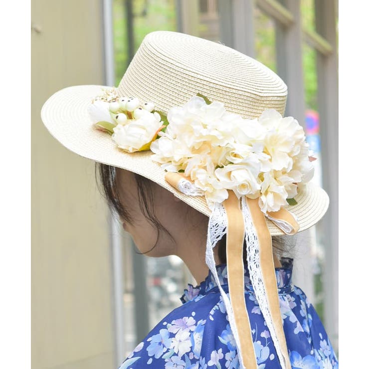 アソートフラワーカンカン帽[品番：IGAW0006353]｜axes femme