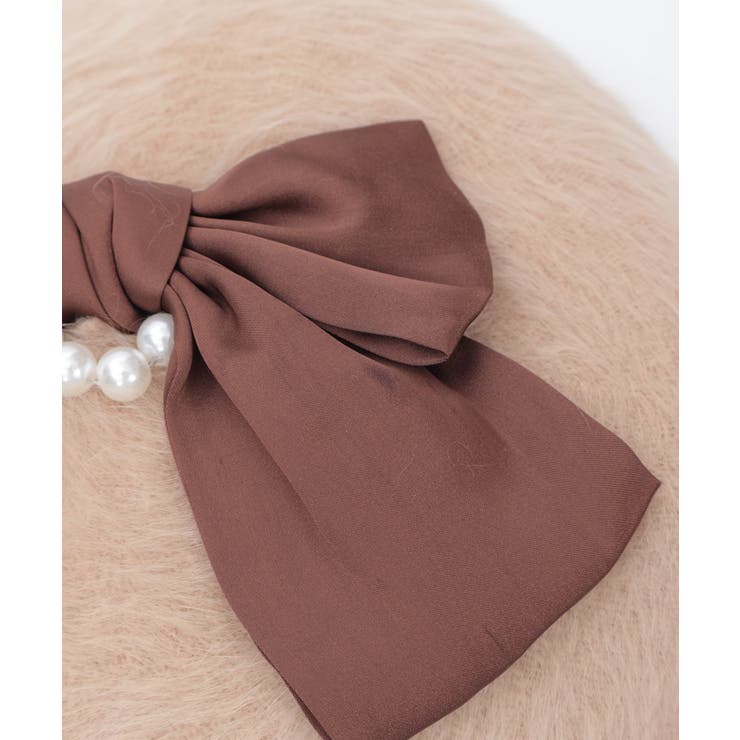 パール付きリボンファーベレー | axes femme | 詳細画像13 