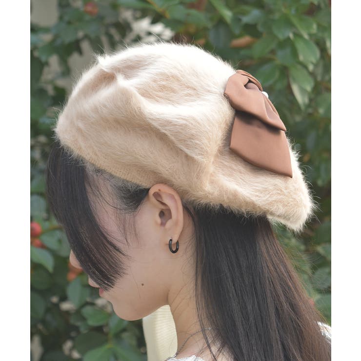 パール付きリボンファーベレー | axes femme | 詳細画像2 