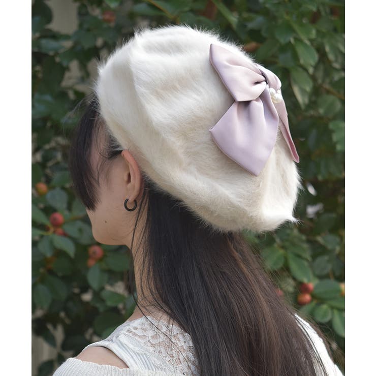 パール付きリボンファーベレー | axes femme | 詳細画像4 