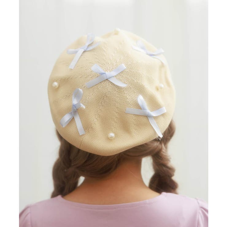 生成り | リボンパールサマーベレー | axes femme