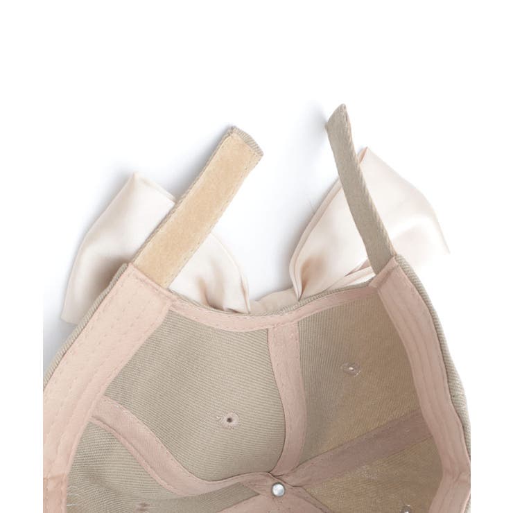 ロゴ刺繍バックリボンキャップ | axes femme | 詳細画像11 