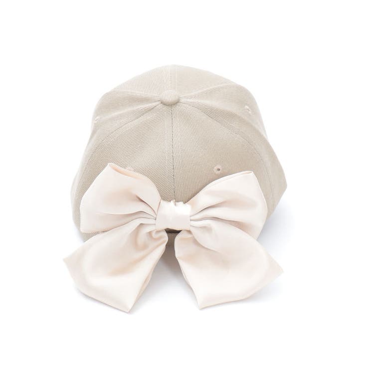 ロゴ刺繍バックリボンキャップ | axes femme | 詳細画像4 