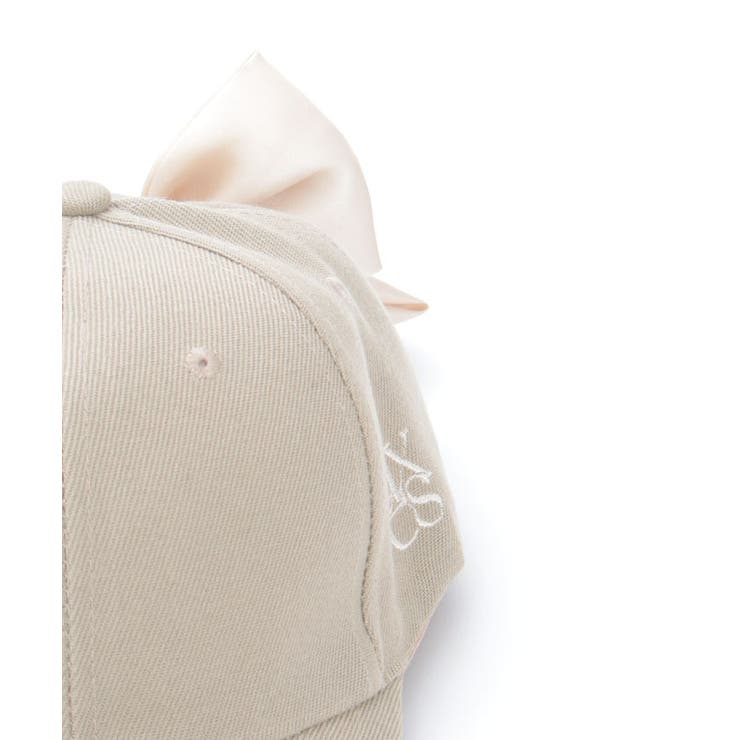 ロゴ刺繍バックリボンキャップ | axes femme | 詳細画像5 