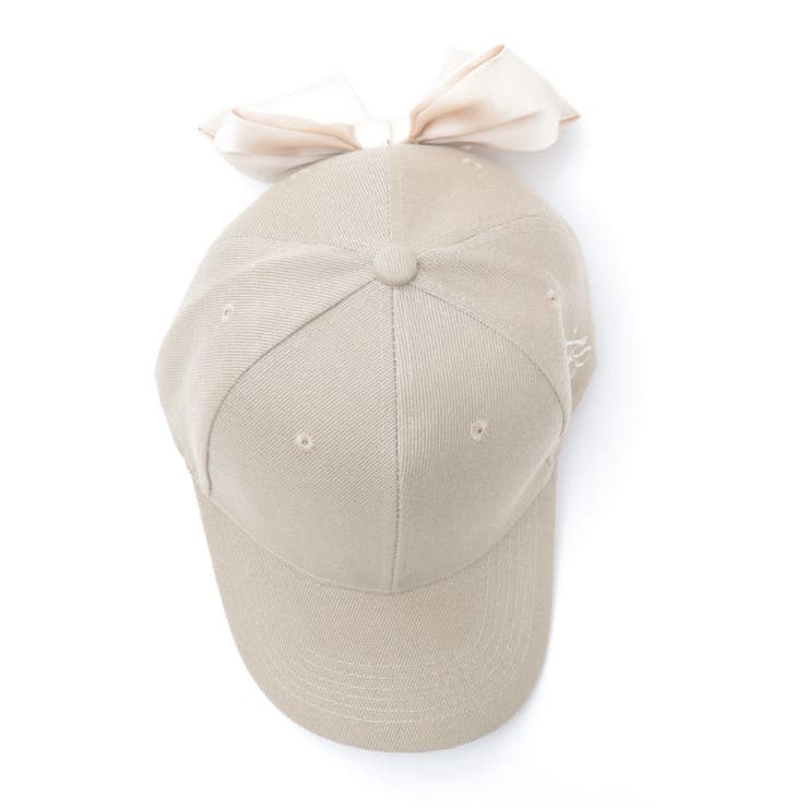 ロゴ刺繍バックリボンキャップ | axes femme | 詳細画像9 