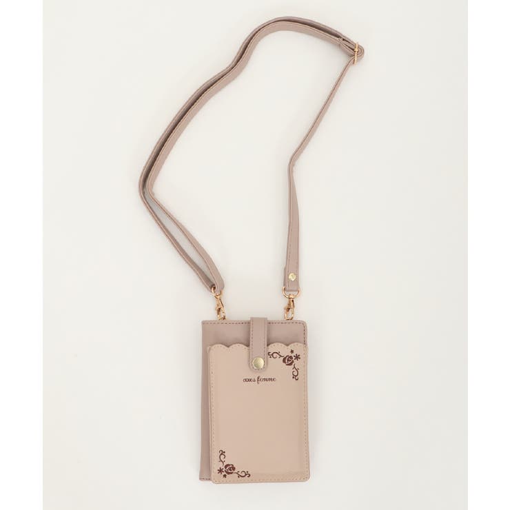 バイカラースマホポシェット[品番：IGAW0000090]｜axes femme 
