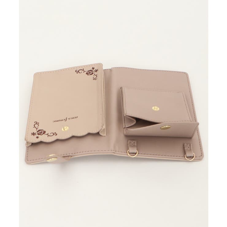 バイカラースマホポシェット[品番：IGAW0000090]｜axes femme 
