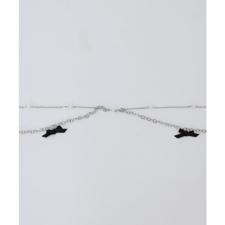 パールリボンチェーンベルト[品番：IGAW0004471]｜axes femme