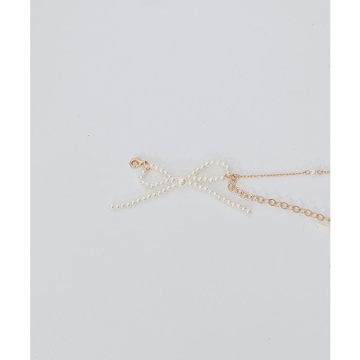 パールリボンチェーンベルト[品番：IGAW0004471]｜axes femme