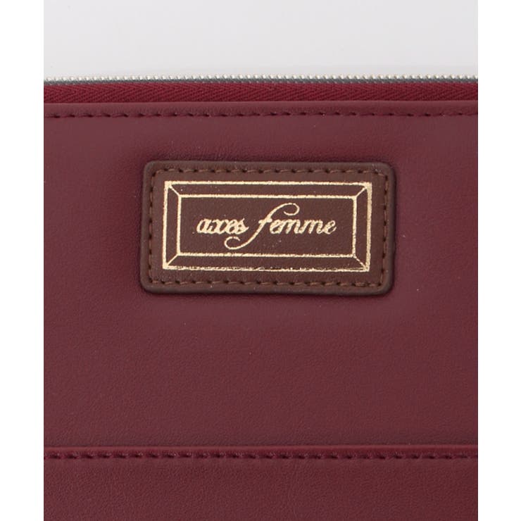 チョコモチーフ配色長財布[品番：IGAW0003092]｜axes femme